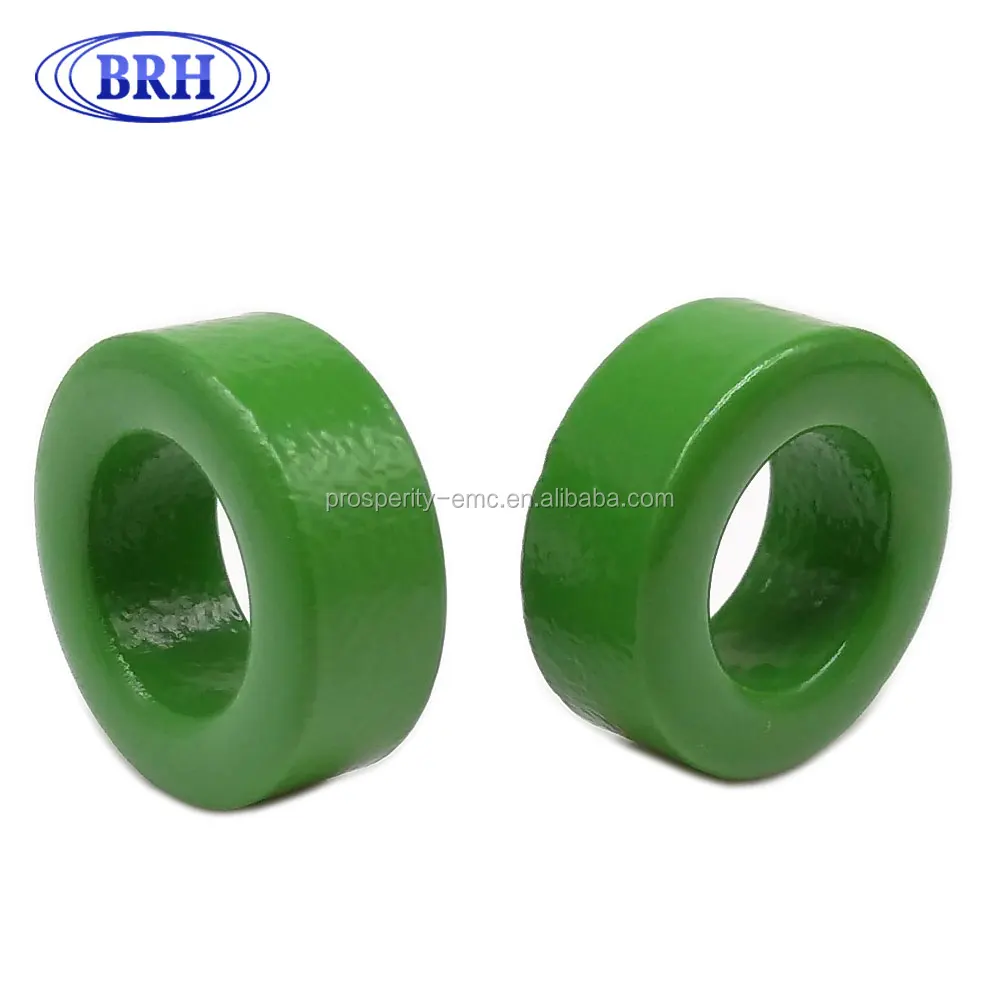 Высокочастотный зеленый ферритовый тороидальный сердечник mnzn для Катушечной индукции