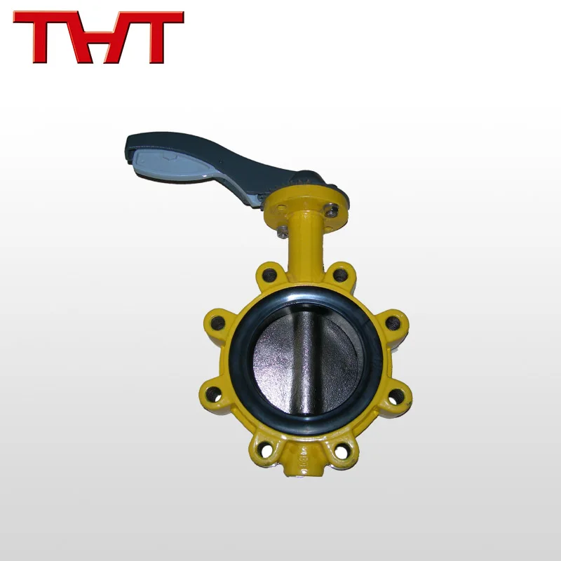Soft seal wafer lug type butterfly valve