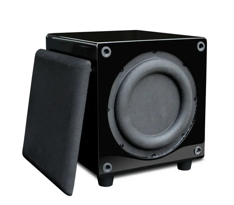 factory supply 10-inch 100-watt Powered Subwoofer Black Bass Amplifier Audio Sound Home Theater Powered Active Subwoofer
