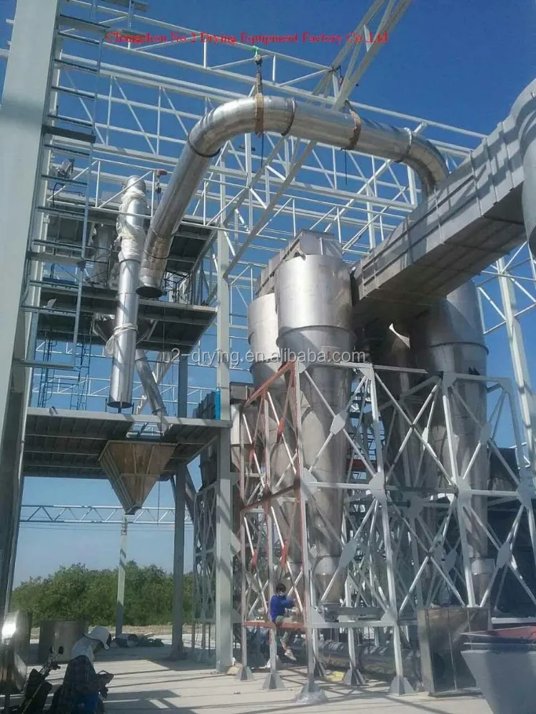 Оборудование для сушки каолина/ротационная флэш-сушилка из бентонита/флэш-сушильная машина
