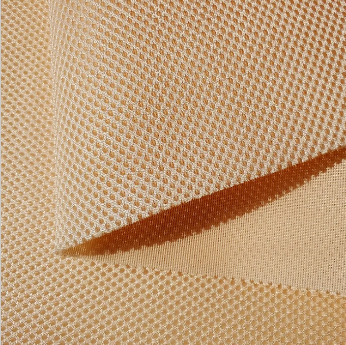 100% polyester sandwich foam mesh fabric for backpack
