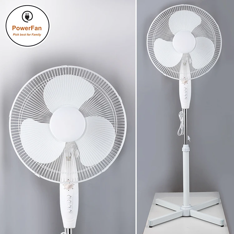 Cheap Parts Home Appliance 220V 16 Inch Electrical Fans Floor Stand Fan