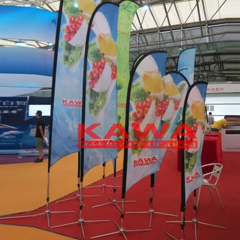 Customized Teardrop Event Banner for car exhibition show