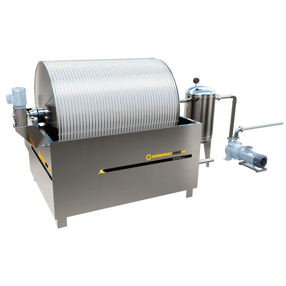 Вакуумный фильтр для очистки крахмала или маниоки по заводской