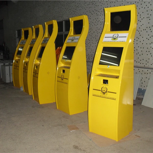 LCD Monitor 1920*1080p 200~2500ints Dual-screen Kiosks Information,Tickting,Queing,Checking Mulitmeida interactive Kiosk