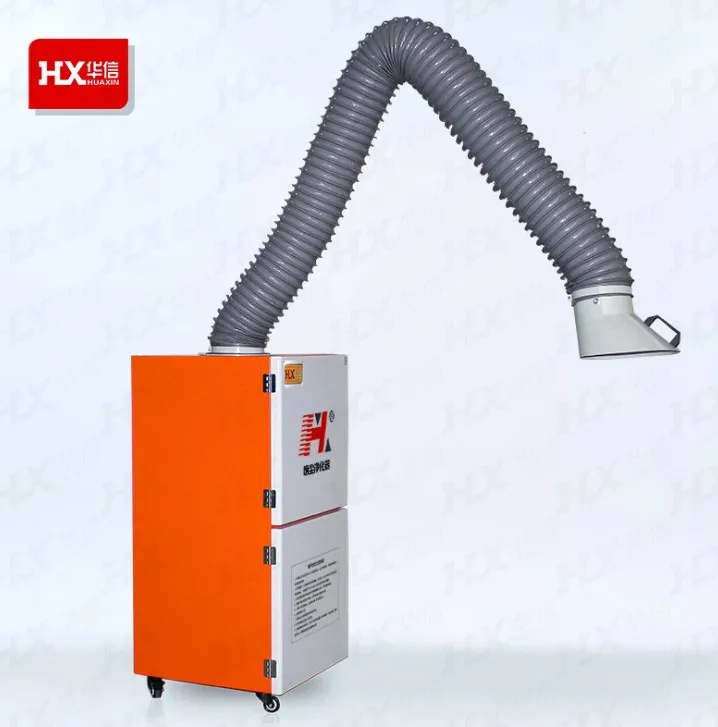 
manufacturer Portable Welding Fume/ Dust Collector Fume Extractor with Self Cleaning System 