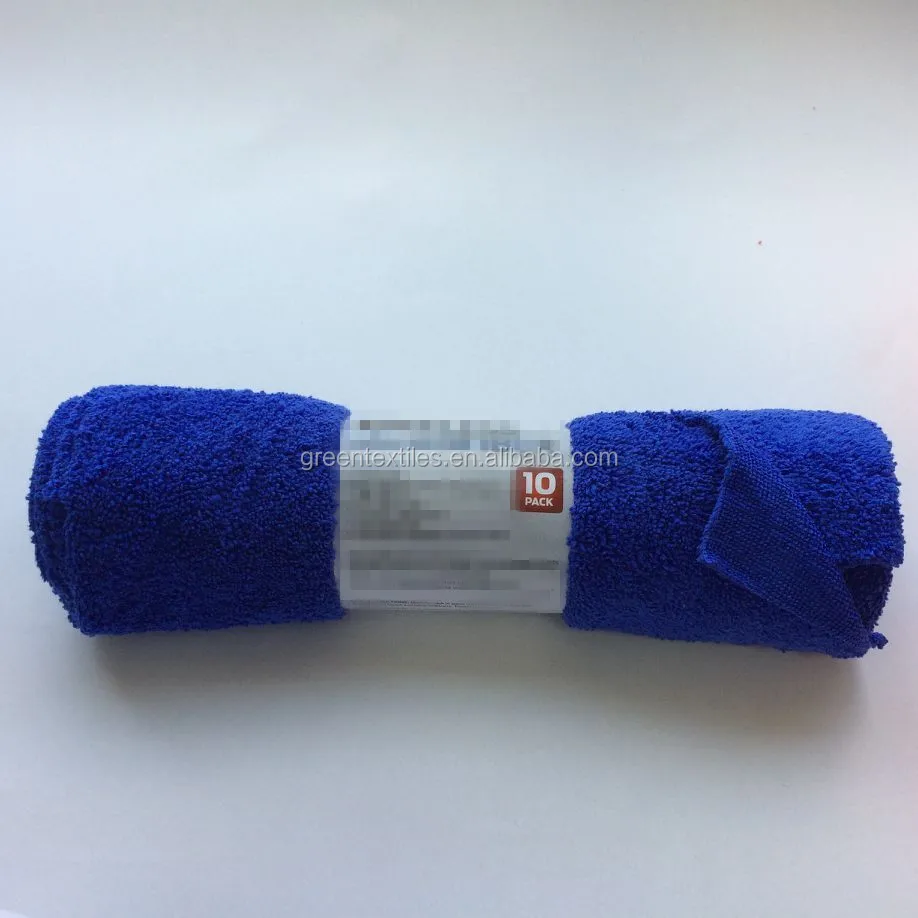 High quality multipurpose edgeless roll rolled microfiber cleaning towel