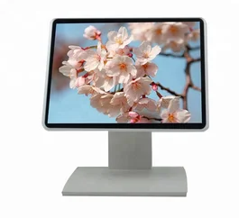 PM1000 pos system 10.1 Inches POS Metal Stand LCD touch screen Monitor all in one terminal