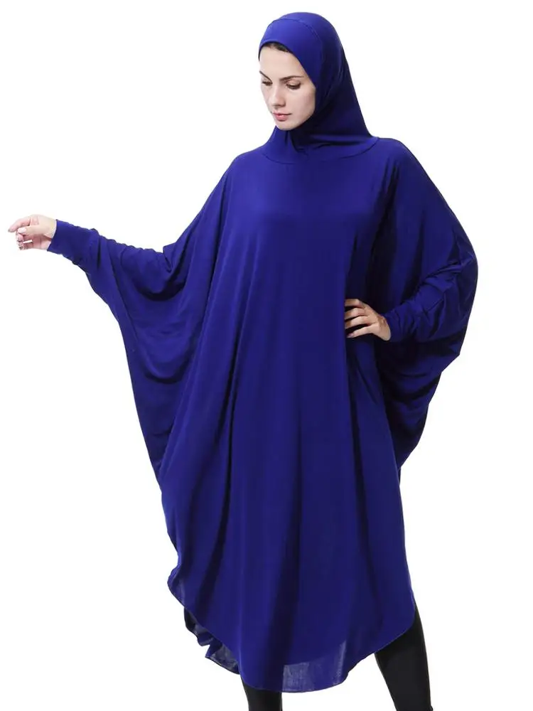 New Style Fashionable Islamic Elegantly Muslim Abaya Jilbab Hip Length Khimar hijab khimar
