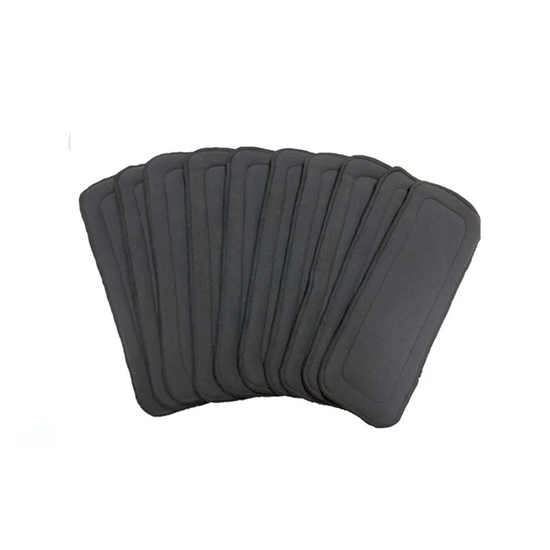 
Bamboo charcoal 30Sets Free Shipping pattern cloth diaper with insert 