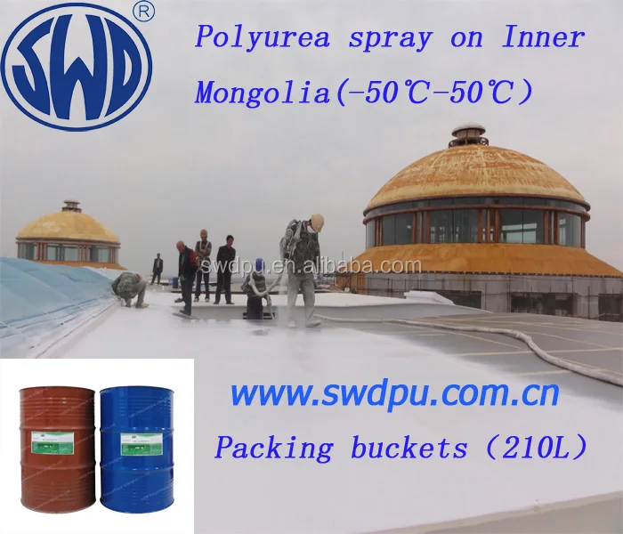 
two components UV resistant polyaspartic polyurea resin coating 