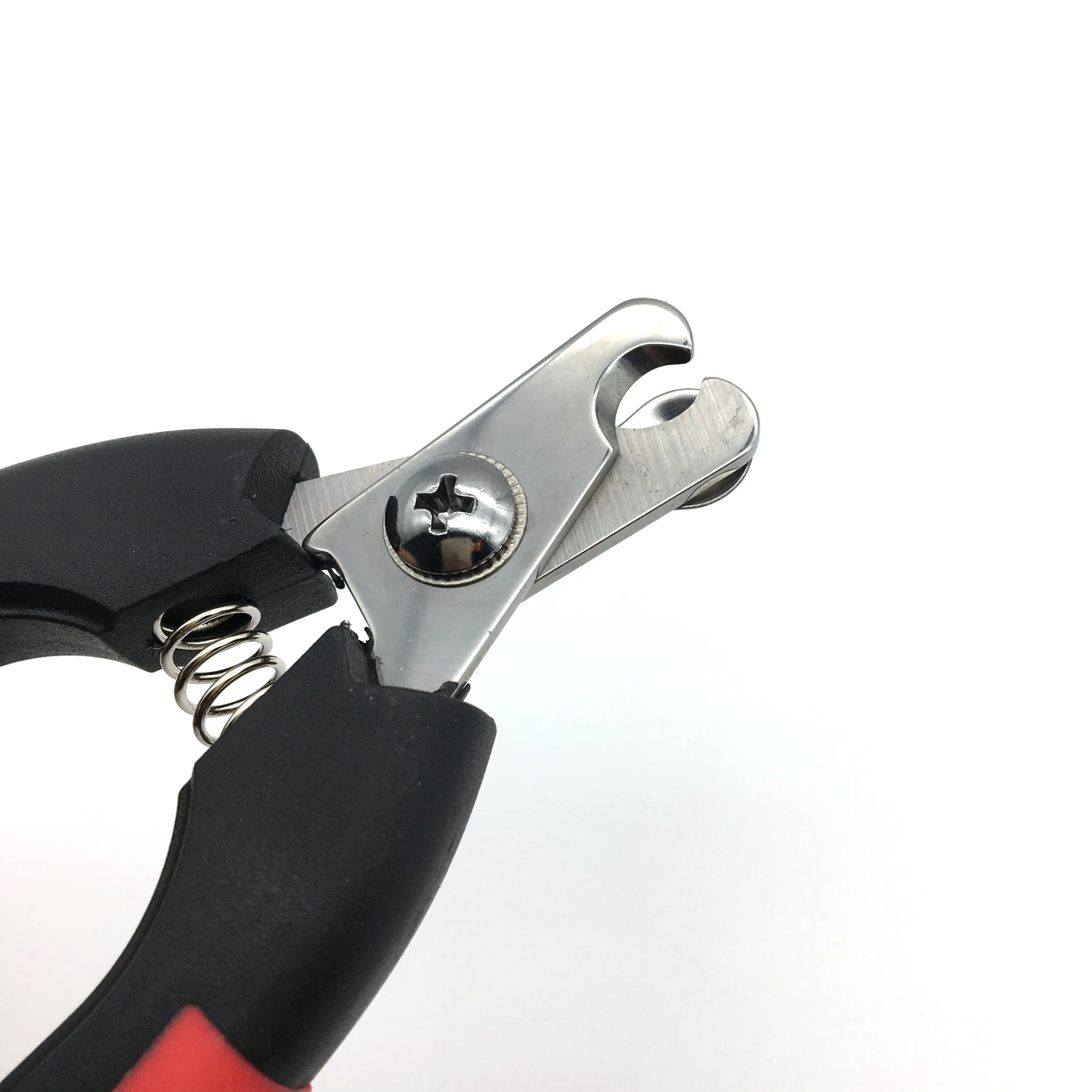 Big Size Stainless Steel Animal Pet Dog Cat Nail Scissors Clippers With Solid Plastic And Anti Slip Rubber Handles