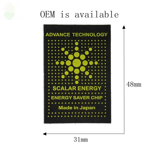 Высокоотрицательные ионные наклейки для мобильного телефона с защитой от излучения квантовые экраны EMF бумажным