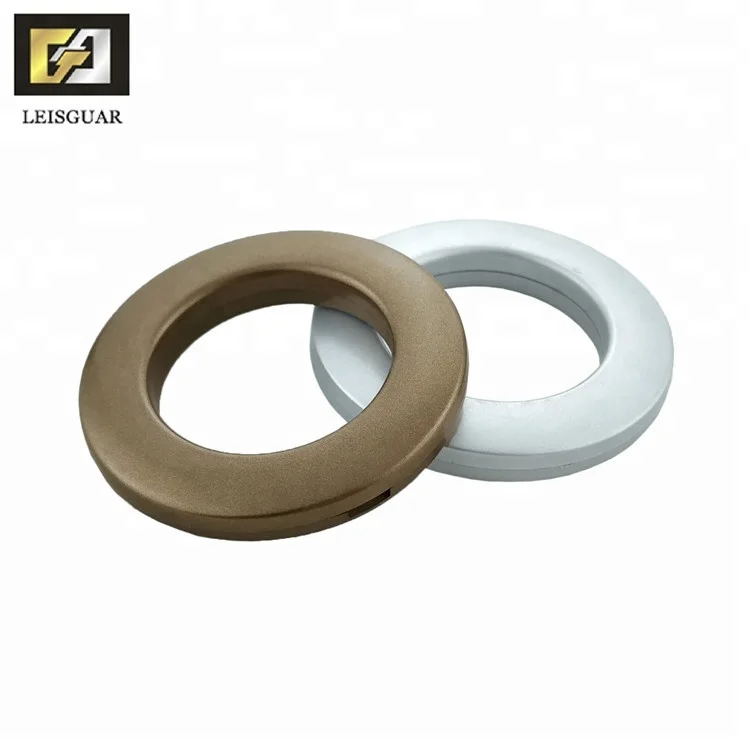 Small Size Smooth Design Curtain Eyelet Rings Curtain Accessories abs 55mm