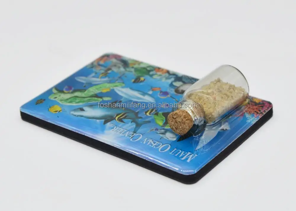 Китайский завод, бутылка для дрифта, туристический сувенир, магнит на холодильник, эпоксидный магнит на холодильник