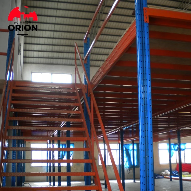 Industrial Steel Grating Mezzanine Floors Warehouse Mezzanine Floor Platform