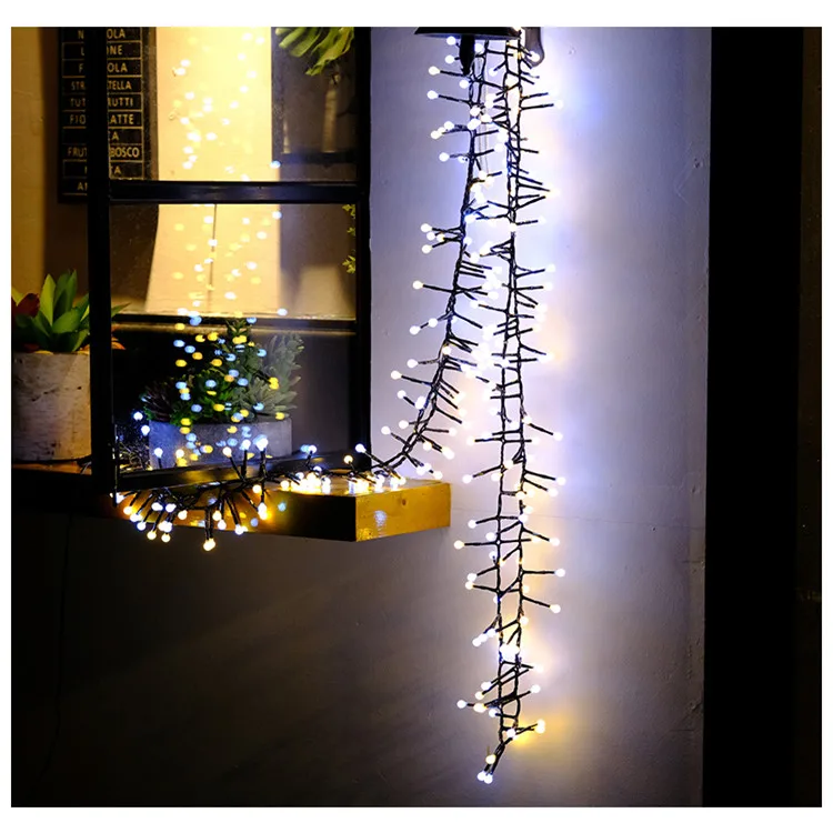Xmas tree decoration 3m 400led mini ball firecracker led string light Christmas fairy light