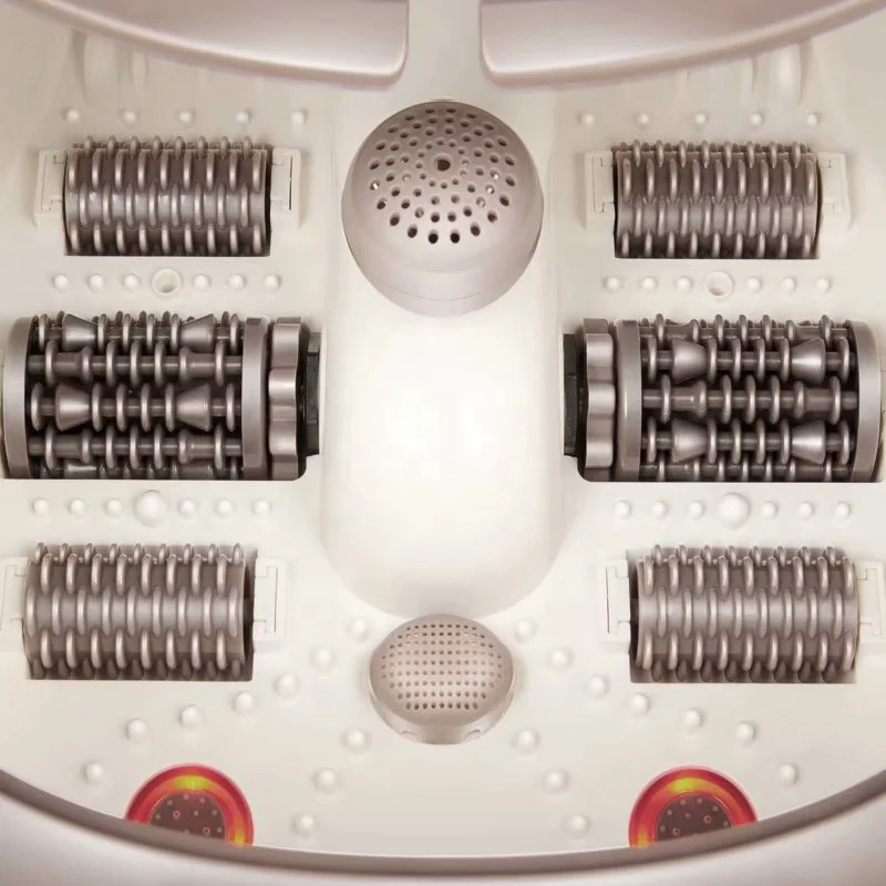 ETL Home Portable Pedicure Hydrogen Detox Equipment Ion Bubble Foot Spa Bath Massager Machine with Heat Customized OEM ODM 500W