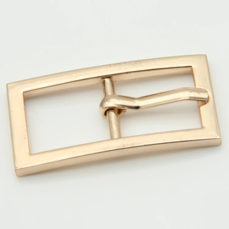 High Grade Alloy Rectangle Adjustable Metal Pin Buckle For Women Handbags