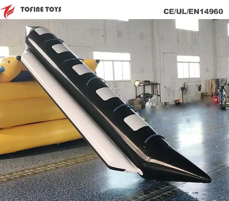 6 Seats inflatable water flying fish banana boat