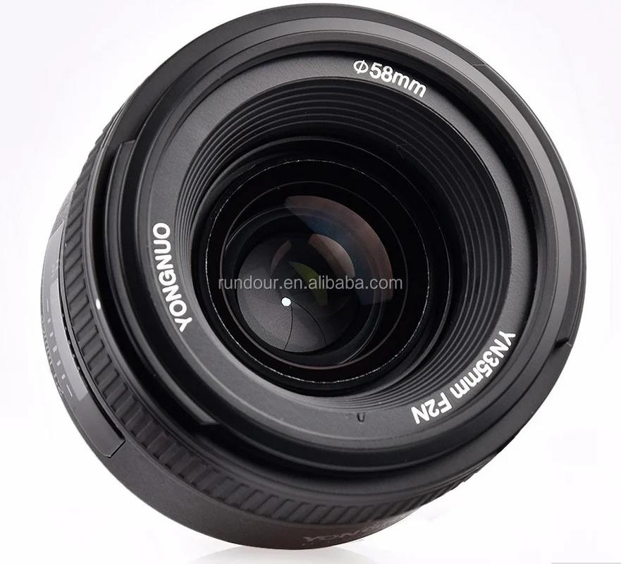  Объектив Yongnuo 35 мм F/2 F2.0 1:2 широкоугольный Автоматический AF / MF для Nikon D7300 D7200 D7100 D7000 D5500 D5300
