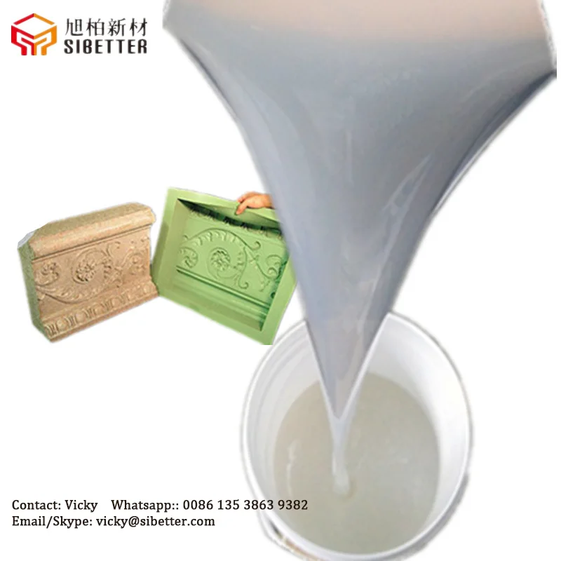 Mold Silicone Rubber, Liquid RTV Silicone Rubber for Mold Making