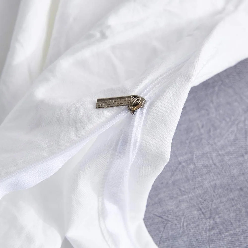 Hotel Luxury Egyptian Cotton 300 Thread Count Zipper Closer