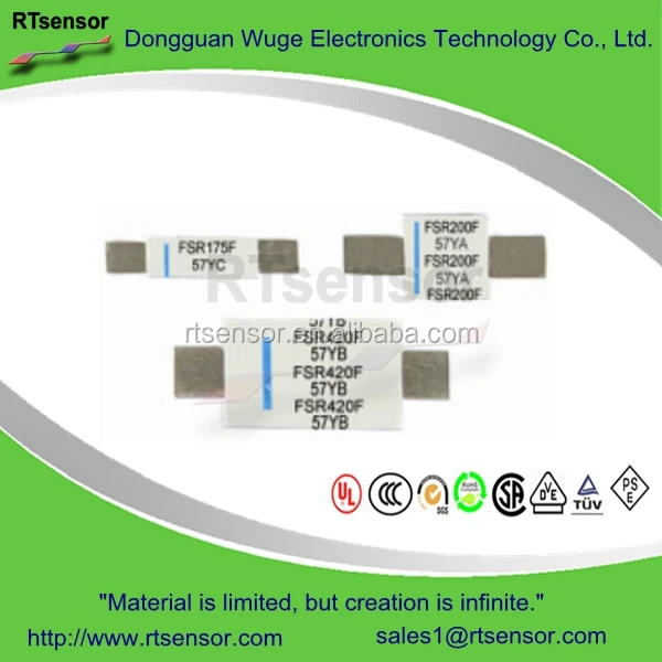 RoHS Compliant Lead Free Available Battery Resettable Fuse PPTC PTC Thermistor FSR175F 1.75A 15V 100A 1.5W
