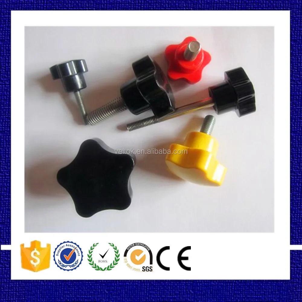 Thread Plastic Knurled Grip Knob for Power Tool Accessories