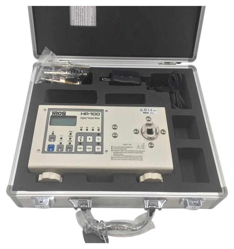 Hios HP-100 Digital Torque Meter Screwdriver Wrench Measure Torsion Meter Tester