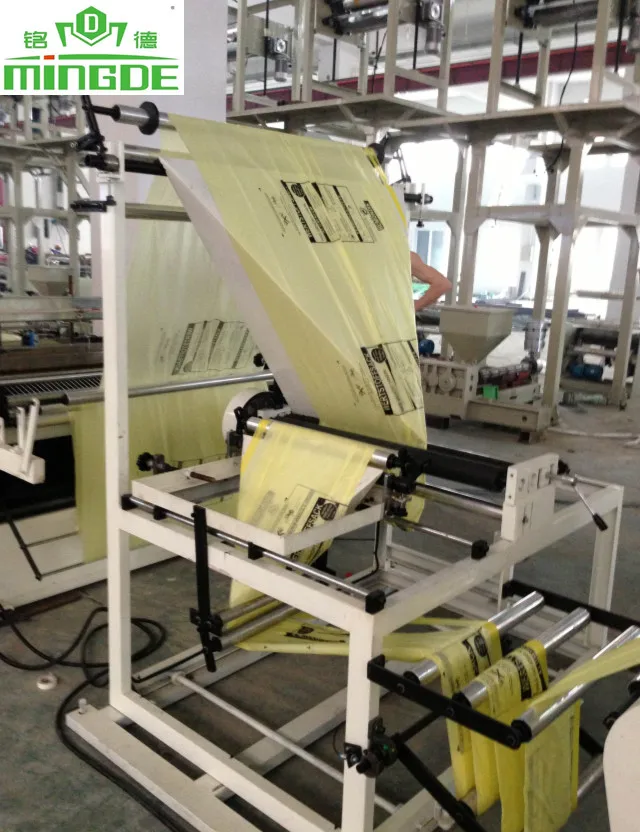 Automatic Threading Rolling Bag Making Machine