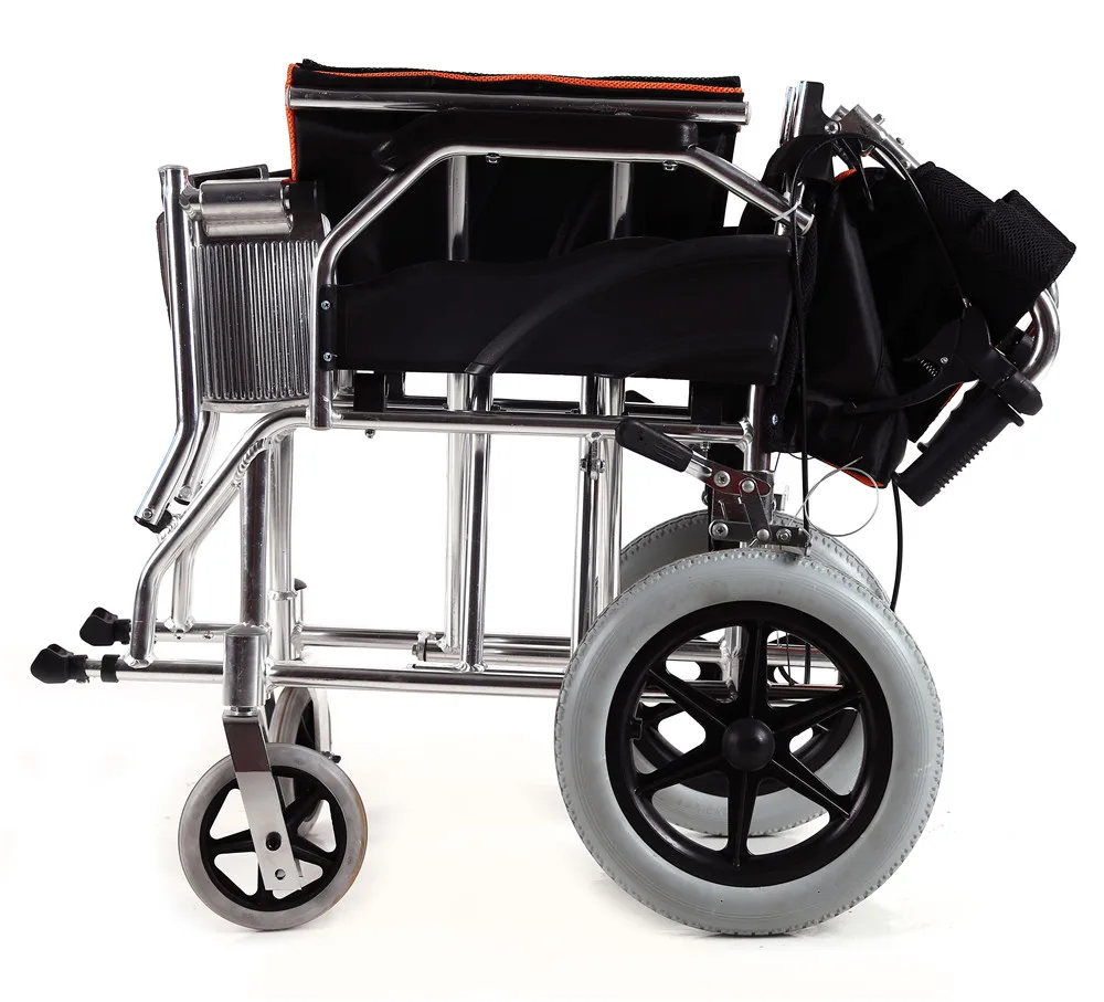 Imported Ultra Lightweight Luxury Transport Used Handicapped Quadriplegic Mini 12 Inch Wheel Wheelchair for Disabled