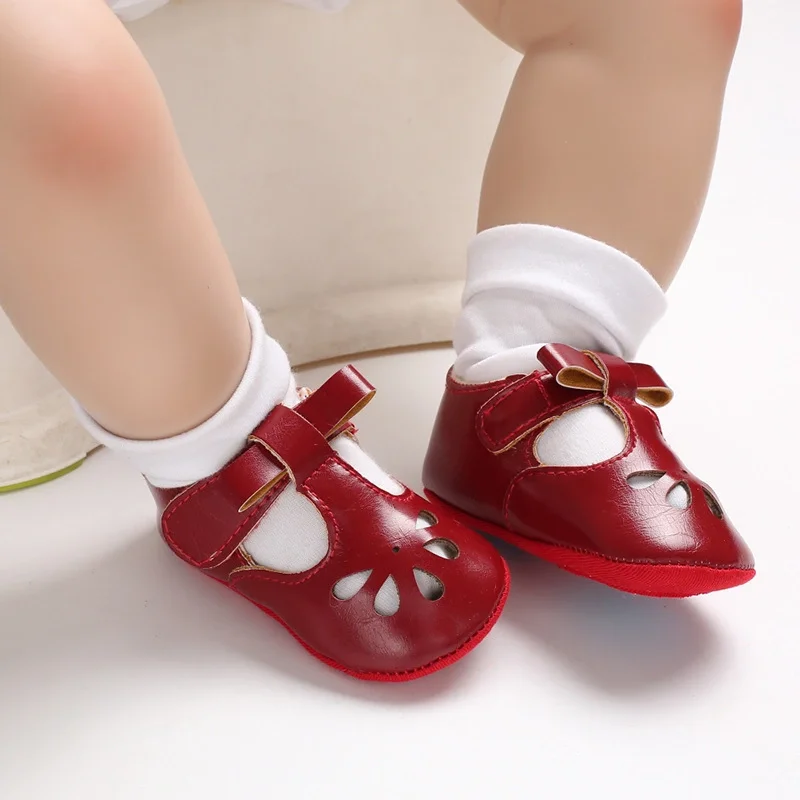 
Cute design baby fancy hole shoes First Walkers girls new design casual shoes 