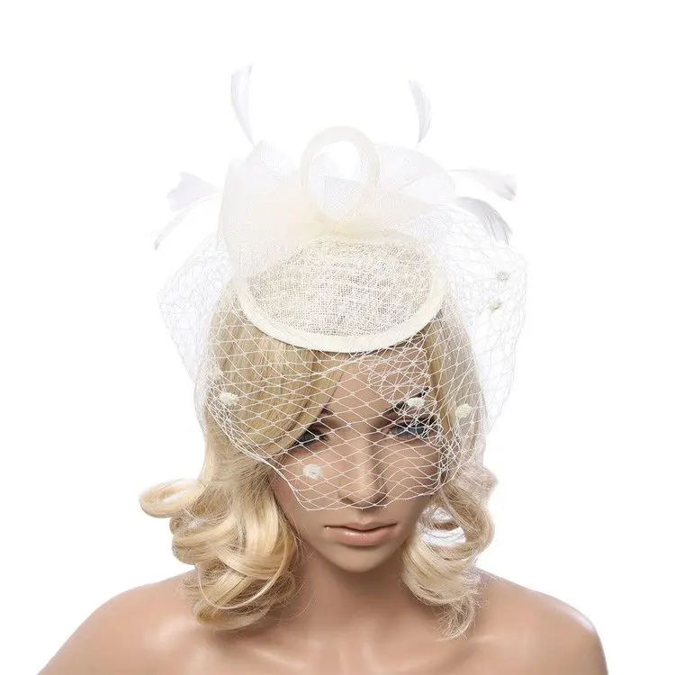 
Fashion Bridal Decorations Feather Wedding Fascinators And Hats 