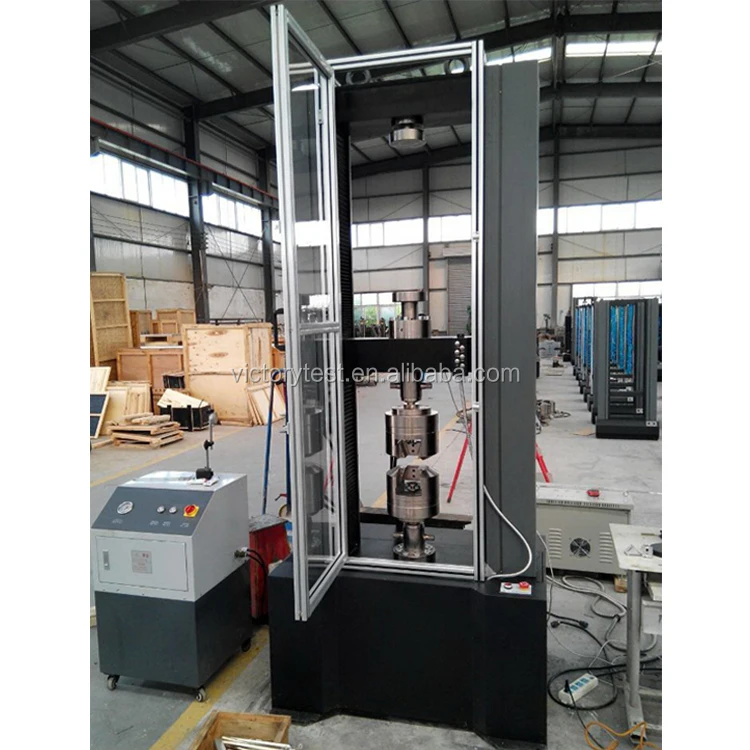 
50kN 100kN 200kN 300kN Tensile and elongation test machine with yield strength 