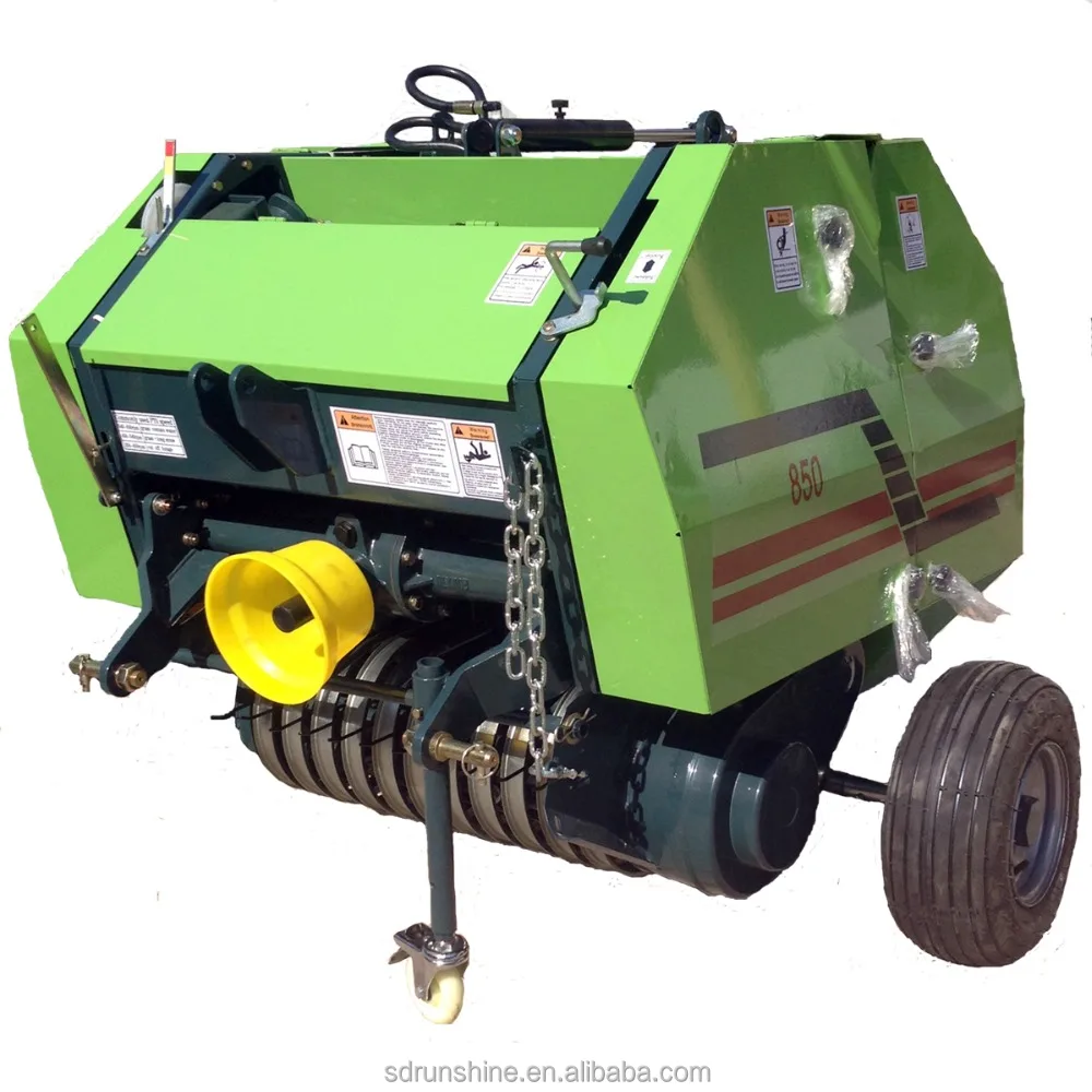 Runshine since 1989 high quality RXYK0850 mini silage baler machine