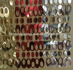 hot sale silver hanging beaded curtains for weddings