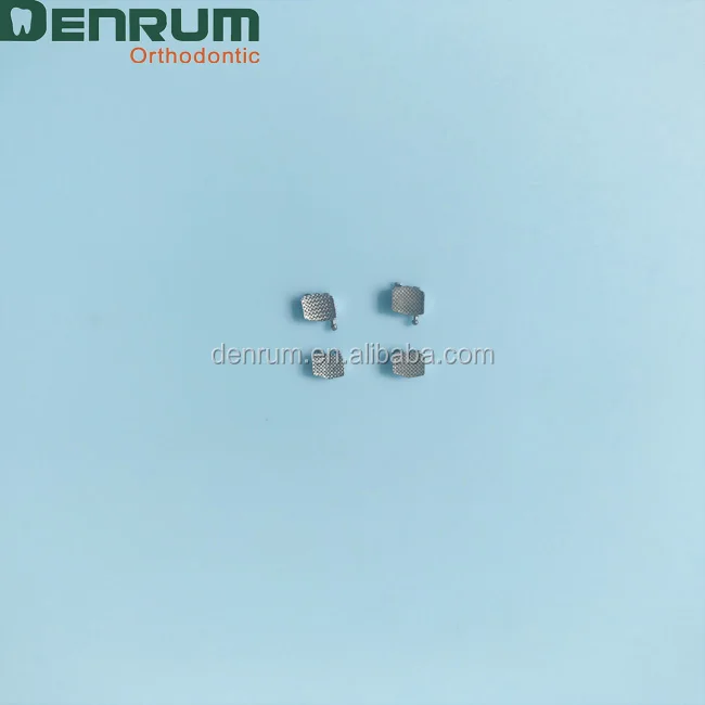 
Denrum dental orthodontic material brackets with sand blasted 