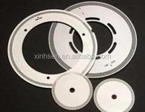 Absolute Encoder Disc low price optical rotary encoder disks
