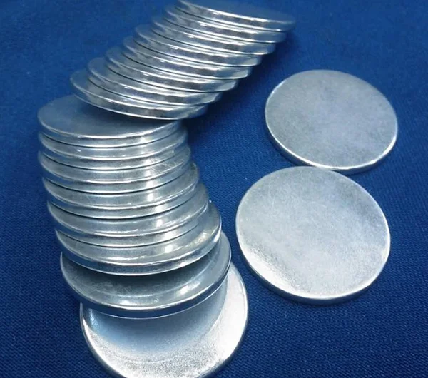 Монета-Тип магнита тонкие круглые кусочки