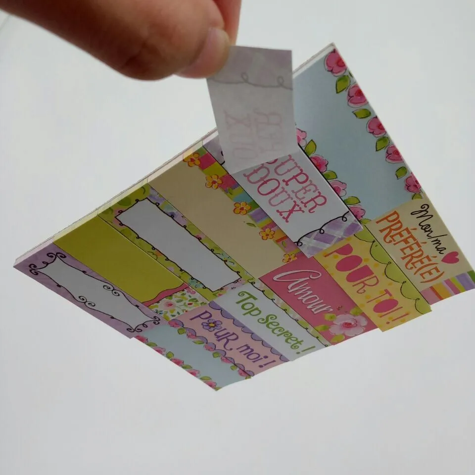 kawaii student stationery Removable Self Adhesive Sticky Notes memo pads