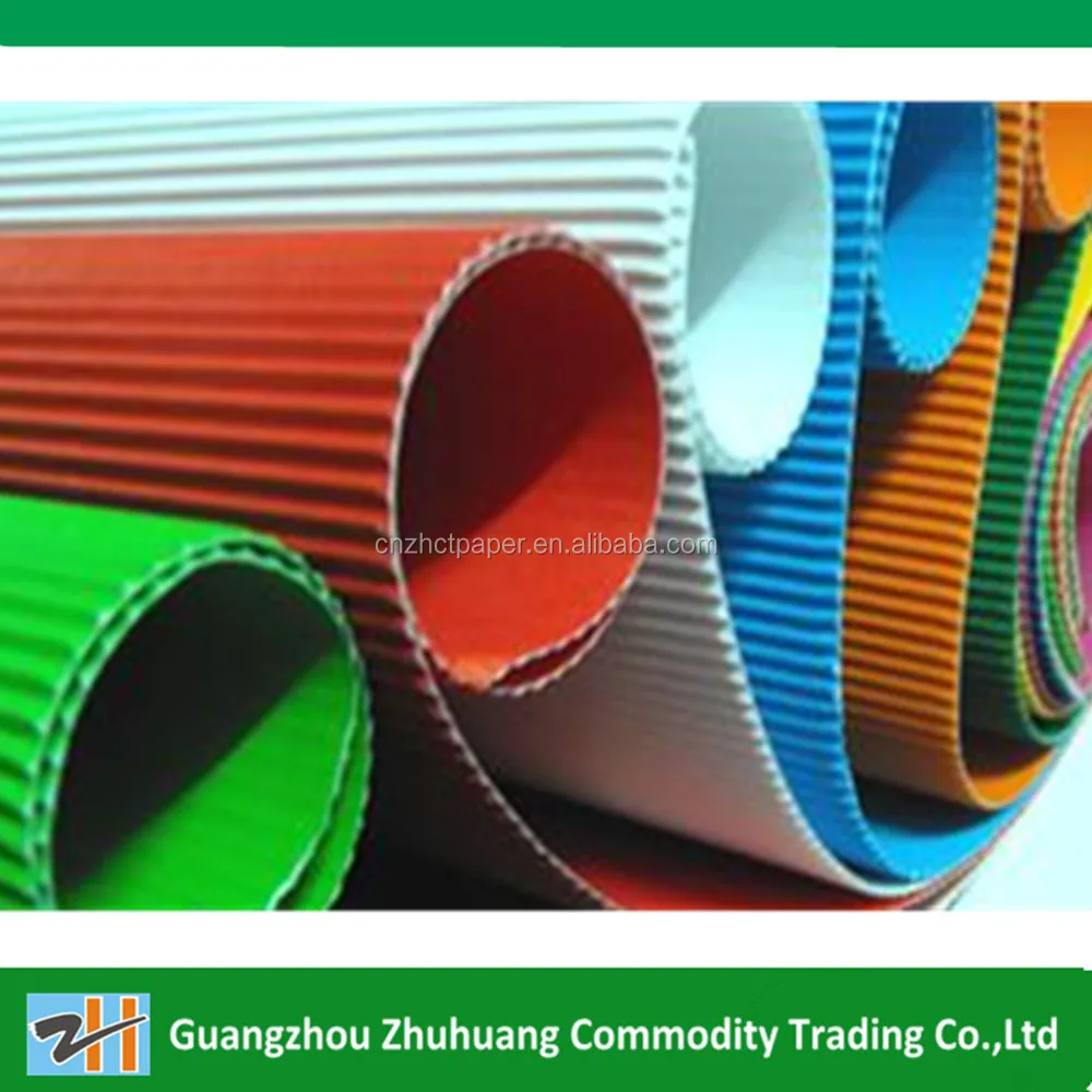 
Colorful Corrugated Paper 