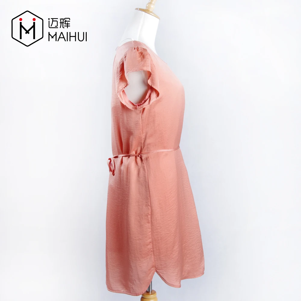 Made In China Women Long Dress Hangzhou Silk Soft Causal Dresses