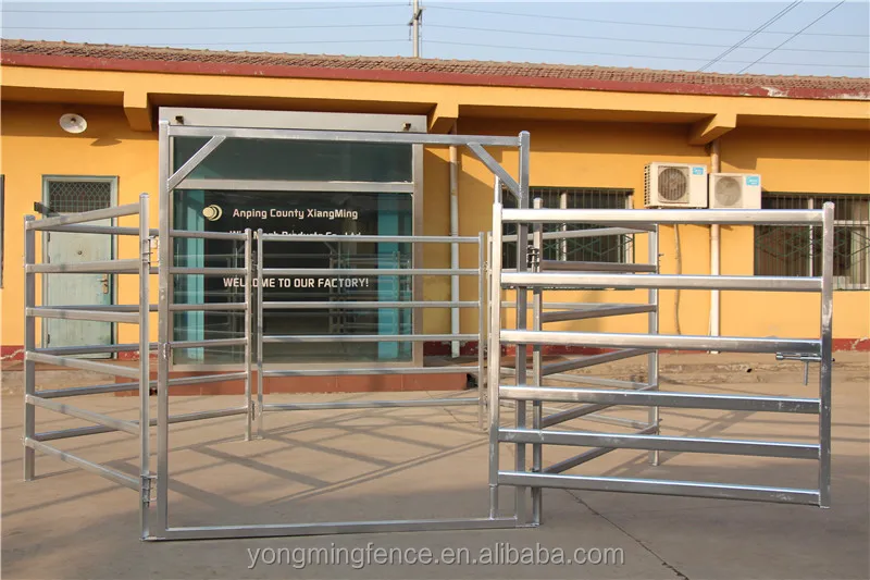  Cattle hurdle corral yard panel