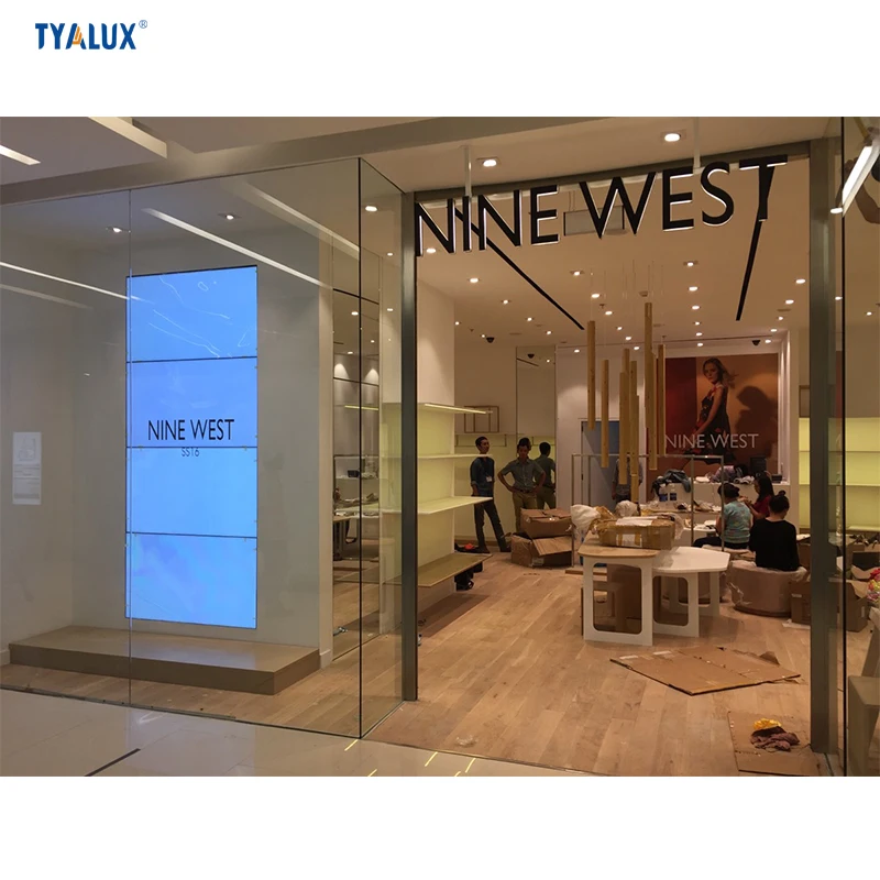 FHD 55 Inch 1.7mm Bezel Advertising DID LCD Video Wall Display For Sale