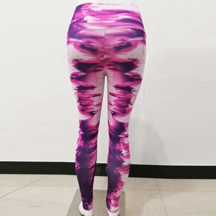 
ins hot gym yoga pants custom printed fitness leggings Workout sport yoga Leggings 