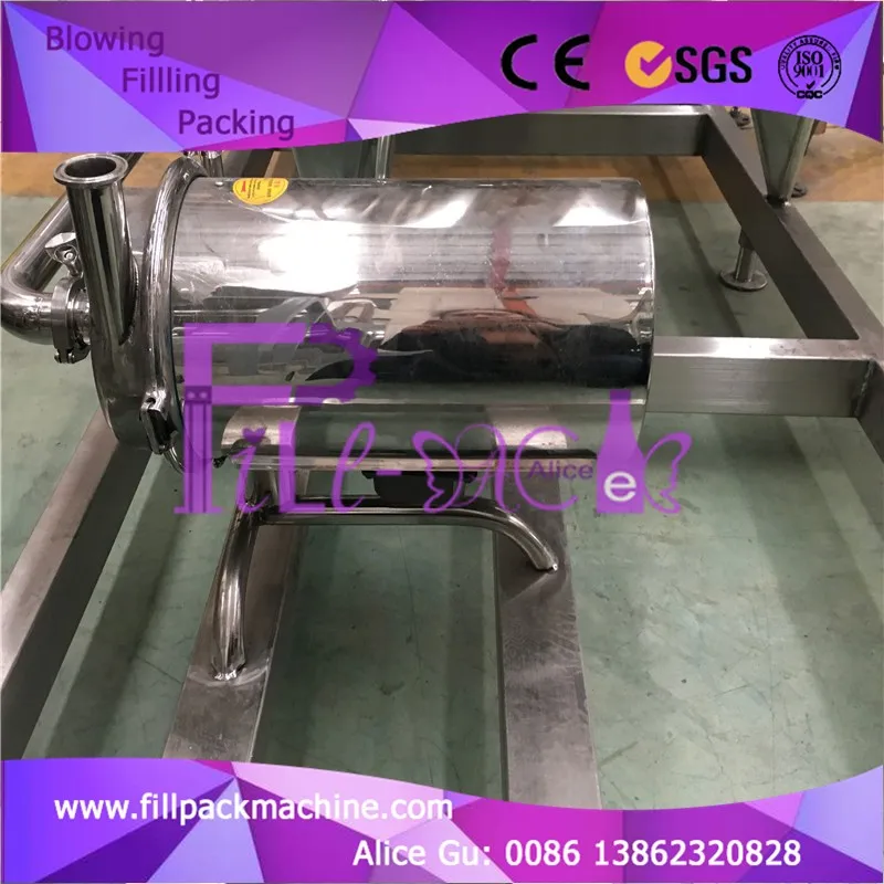 Two layer tanks 500L CIP machine with electrical heating