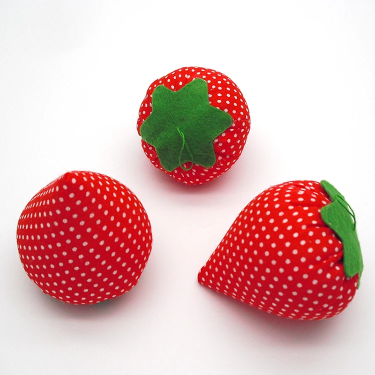 Free shipping Strawberry Pin Cushion needlework sewing kit E163