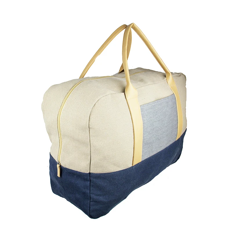 
Hot Sale fashion canvas shoulder tote travel bag weekend 