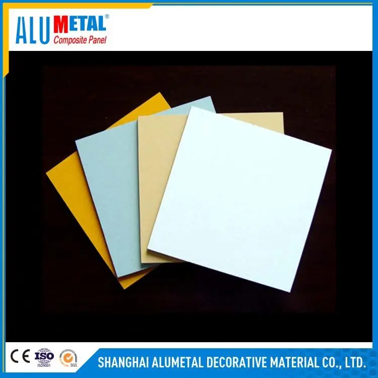 High Quality pvdf nano coating aluminium composite panel acp cork walls panels